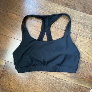 Athleta Black Racerback Bra